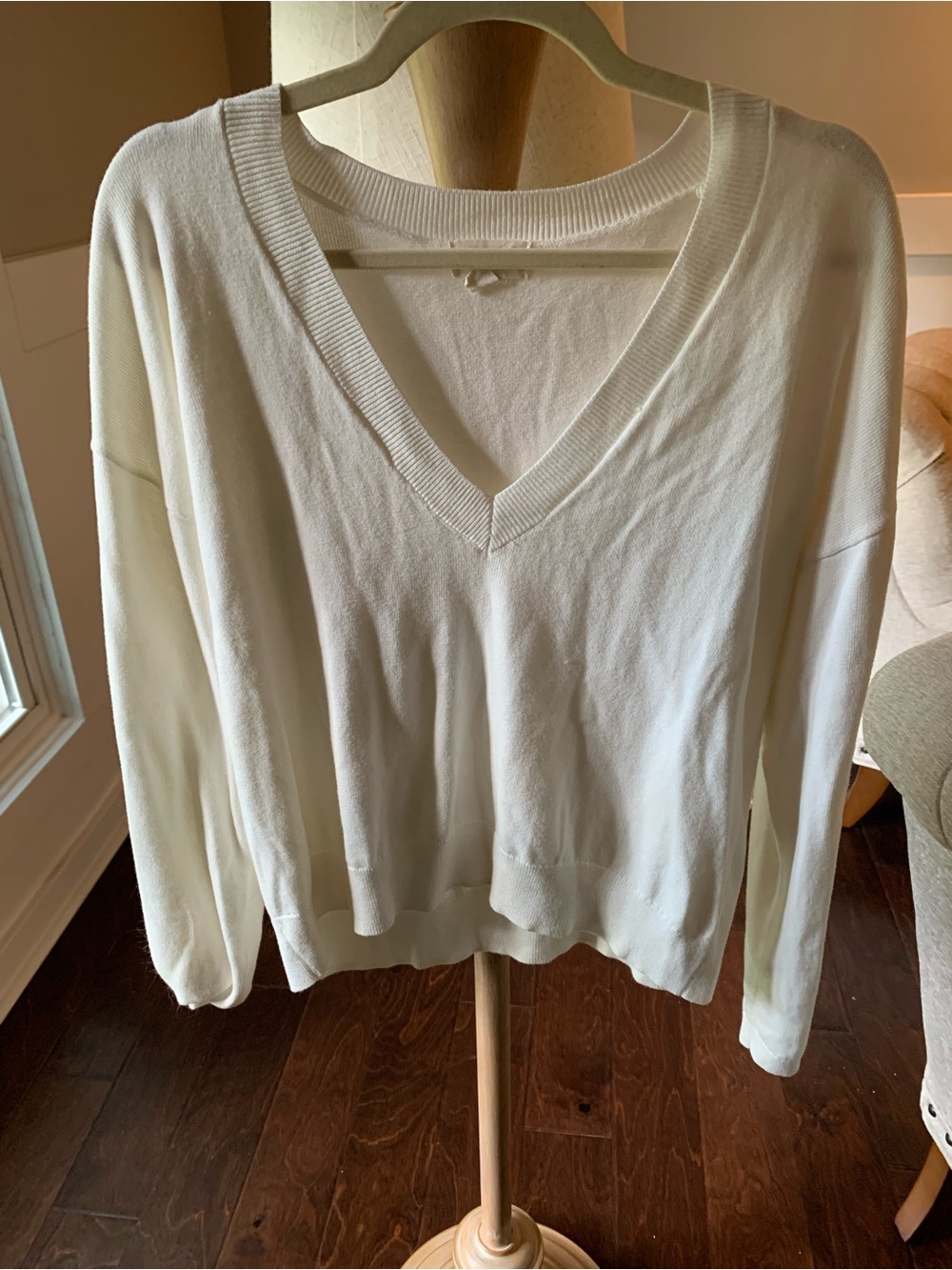 Open Edit V-Neck Sweater